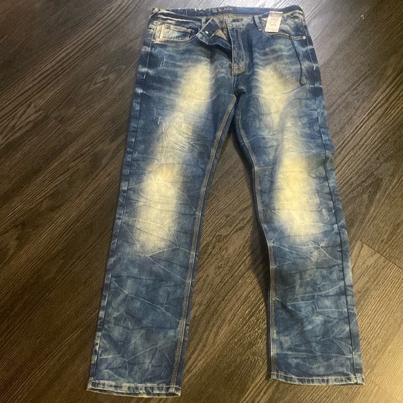 NWT🍍RUE 21 BLACK JEANS🍍SIZE 34x32🍍Q-1 - Picture 1 of 4